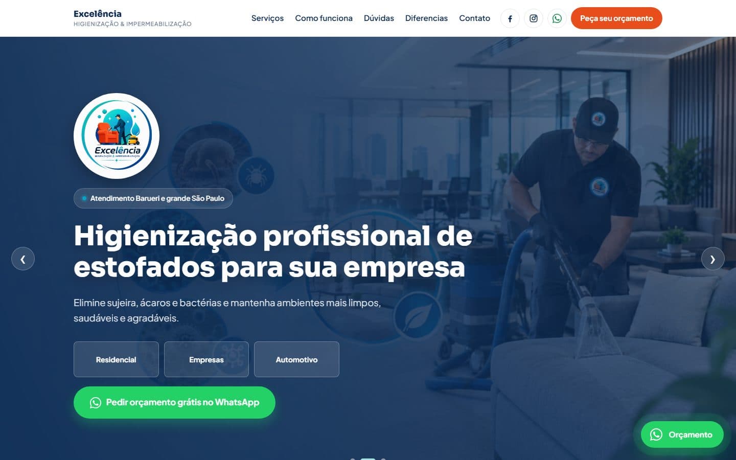 Projeto Excelência Higienização